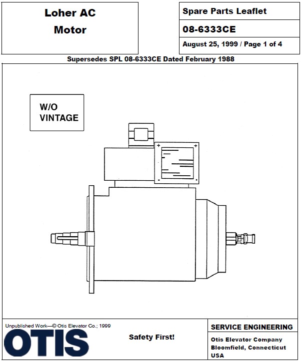 SPL 08-6333CE Loher AC Motor