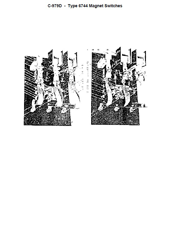 SPL C-979D Type 6744 Magnet Switches